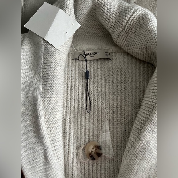 Mango Men’s Cotton Buttoned Cardigan - US Size S & L - Picture 5 of 7